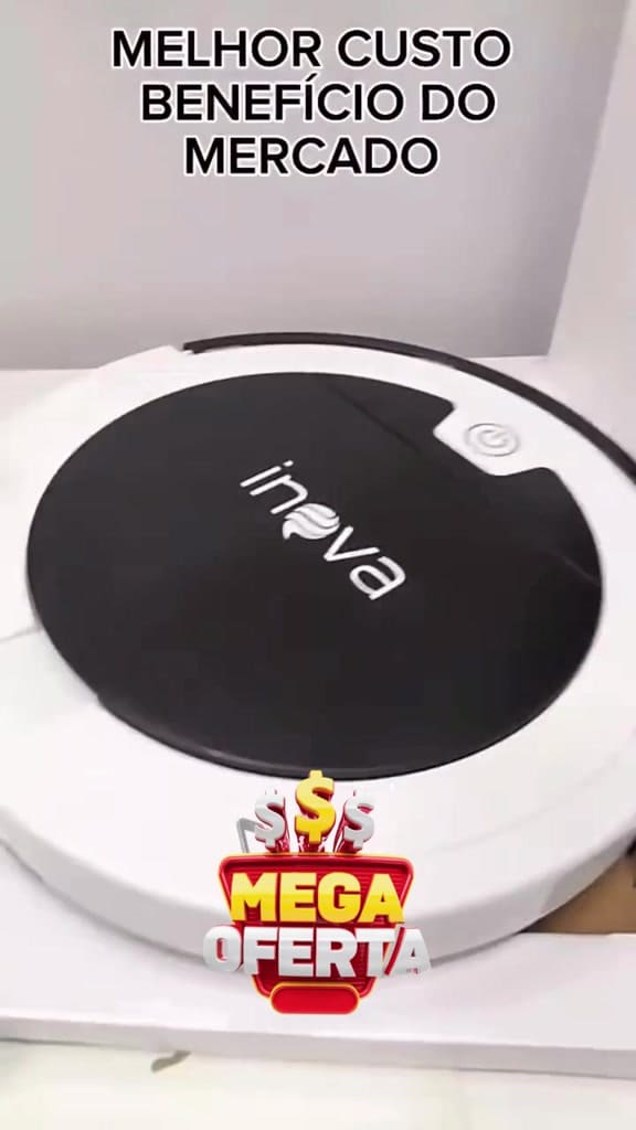 [NOVO] ROBÔ ASPIRADOR Inteligente 3 em 1 POTENTE LIMPEZA TOTAL com CONTROLE REMOTO PERSONALIZÁVEL